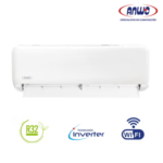 Split Muro 24.000 BTU/H Inverter Anwo R32 Infinity